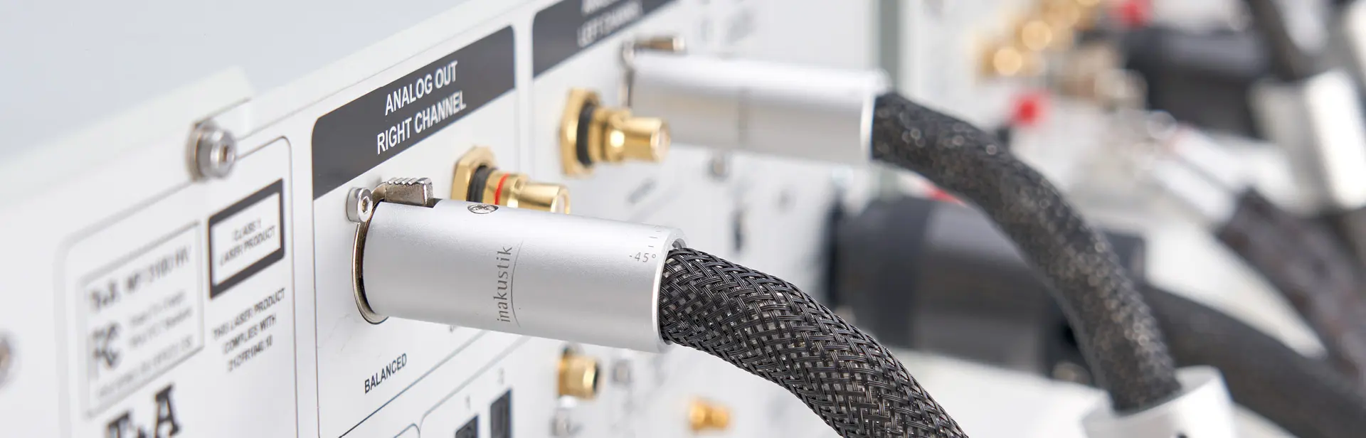Audio cable RCA |  XLR Buy from in-akustik